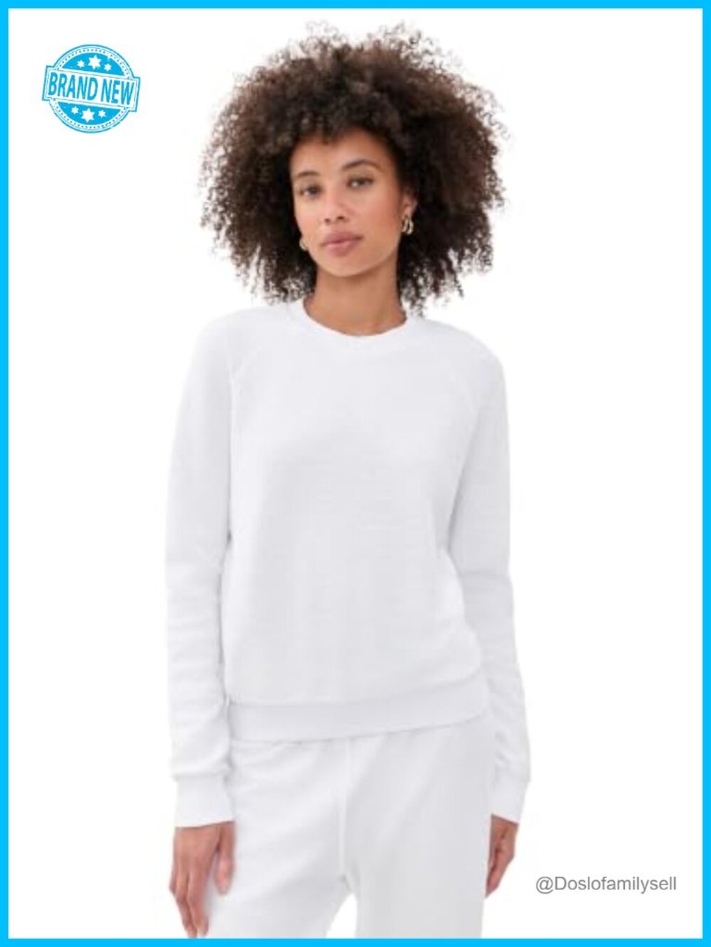 Inside Out Fleece Crew Neck Sweatshirt Exposed Seam Pullover